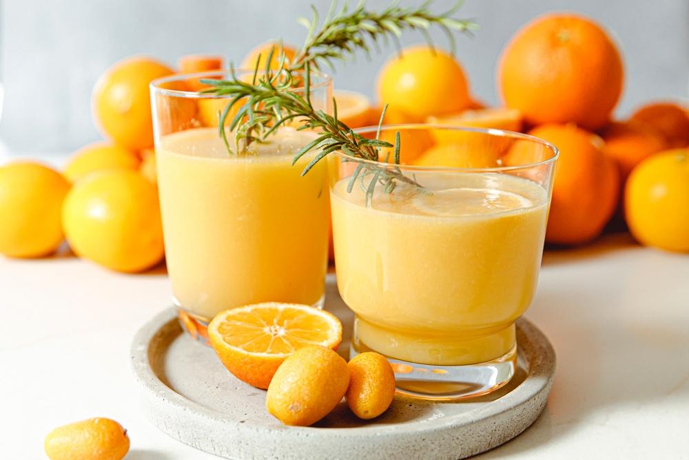 orange smoothie