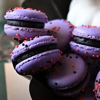 halloween recipes macaron