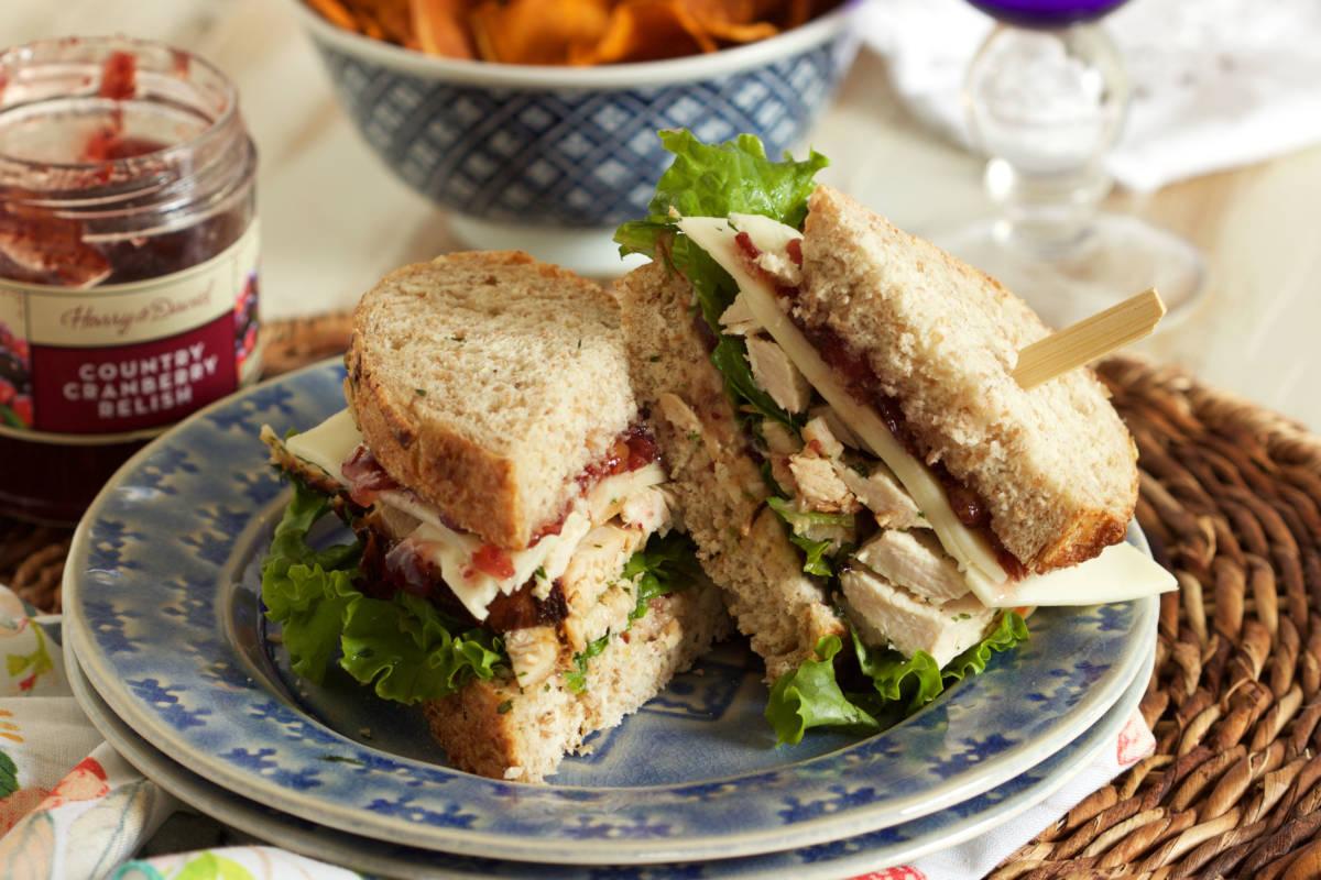 Cranberry Relish Sandwich