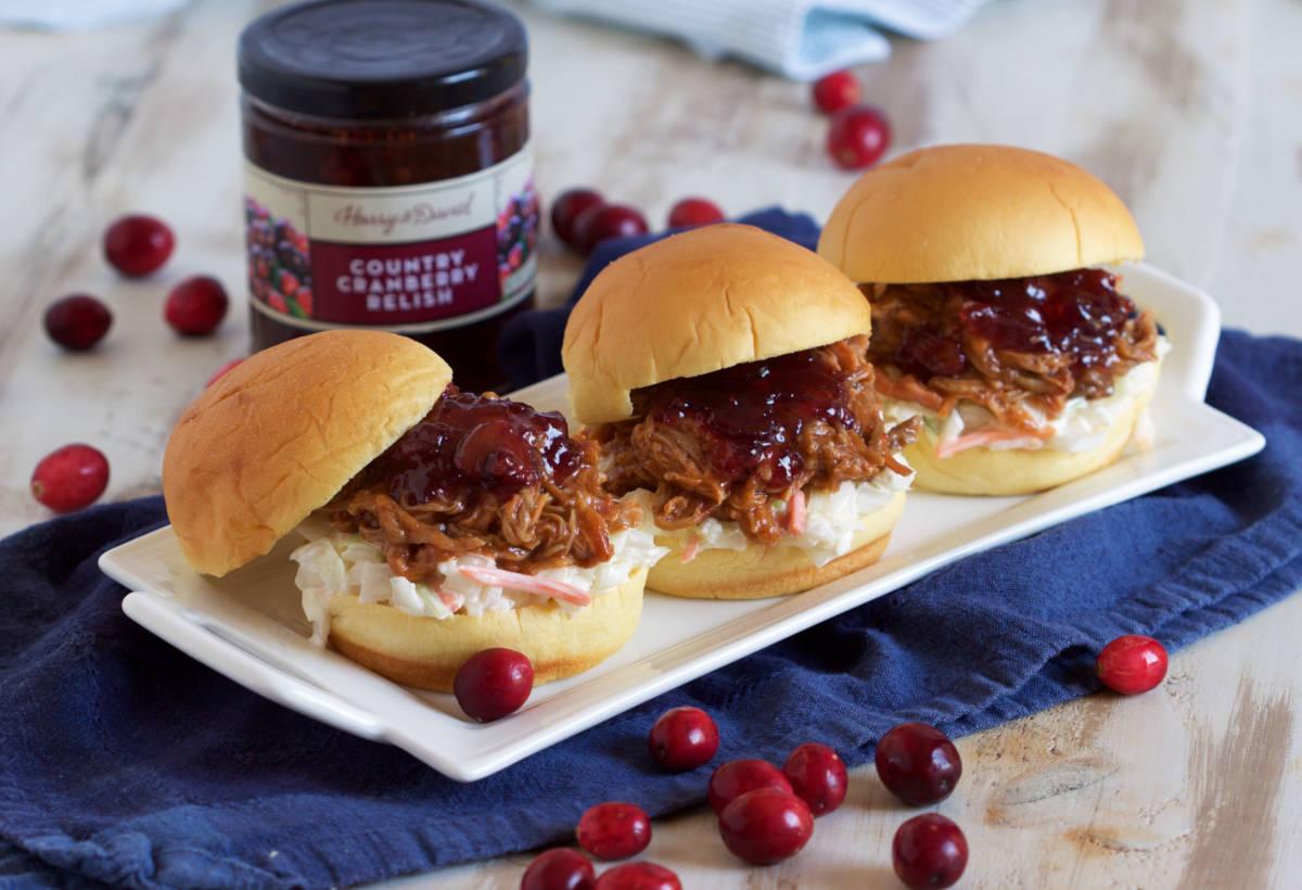 cranberry relish sliders