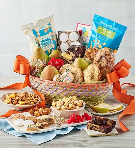 favorite birthday gifts basket