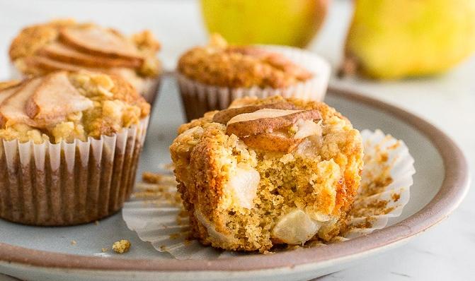 Article Cards Featured Image Pear Muffins