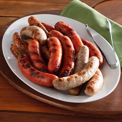 Gourmet sausage sampler from Harry & David