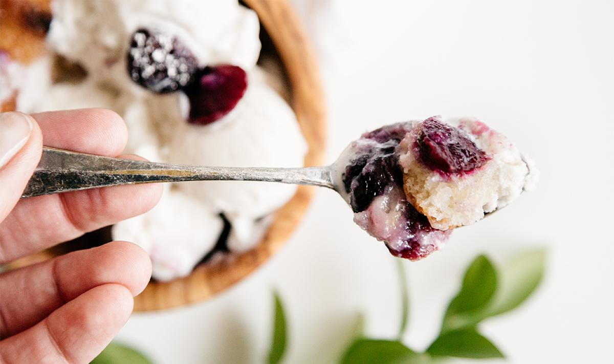 Easy Cherry Cobbler