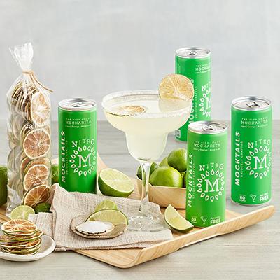 Mocktail ideas with a mocktail margarita kit.