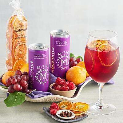 Sangria mocktail ideas kit.