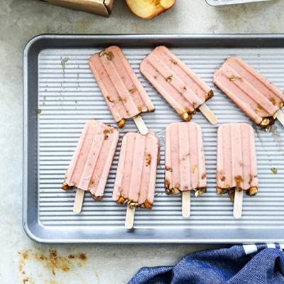 Ways to use fruit with a platter of fruit popsicles.